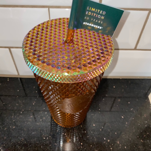 Starbucks 50th Gold Studded Tumbler Grande - Picture 2 of 4